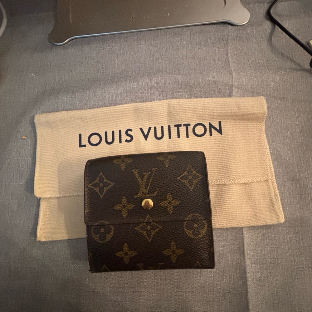 Louis Vuitton Brown Monogram Compact Wallet